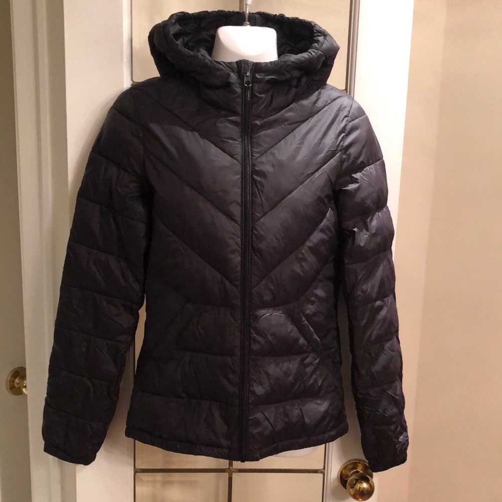 Women's Black Quilted Jacket